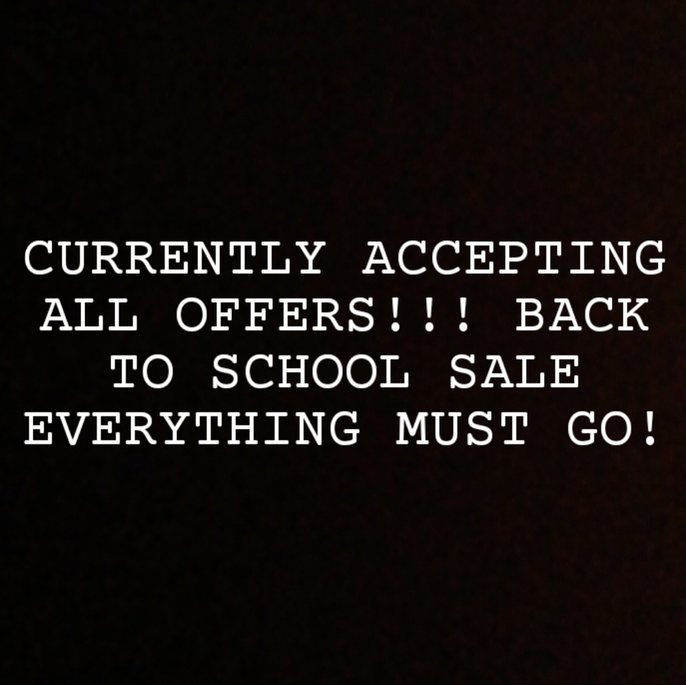 ALL OFFERS ACCEPTED